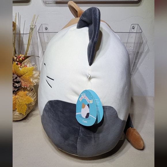 Squishmallows NWT Original 14-Inch Cam the Calico Cat Jazwares Plush Toy 2021 - Picture 5 of 9